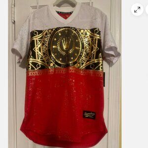 Switch “Legendary” Graphic Tee – Red/Gold – Size L – NWT